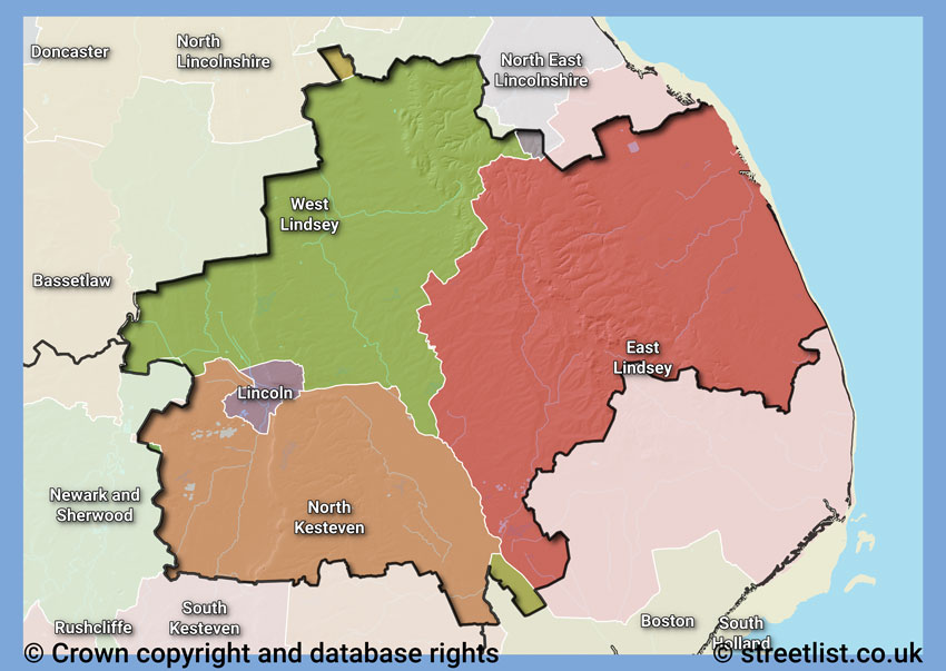 Councils within the LN area