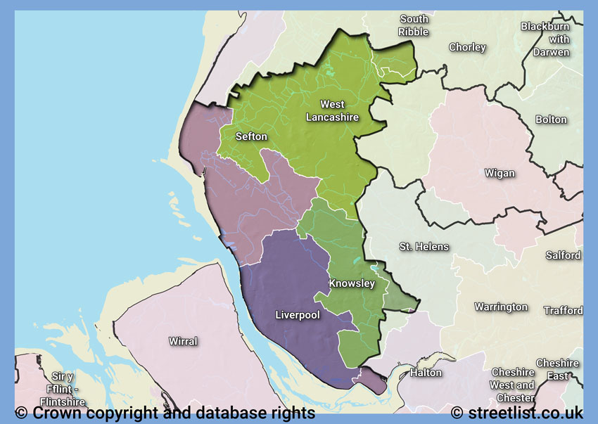 L Postcode Area | Learn about the Liverpool Postal Area