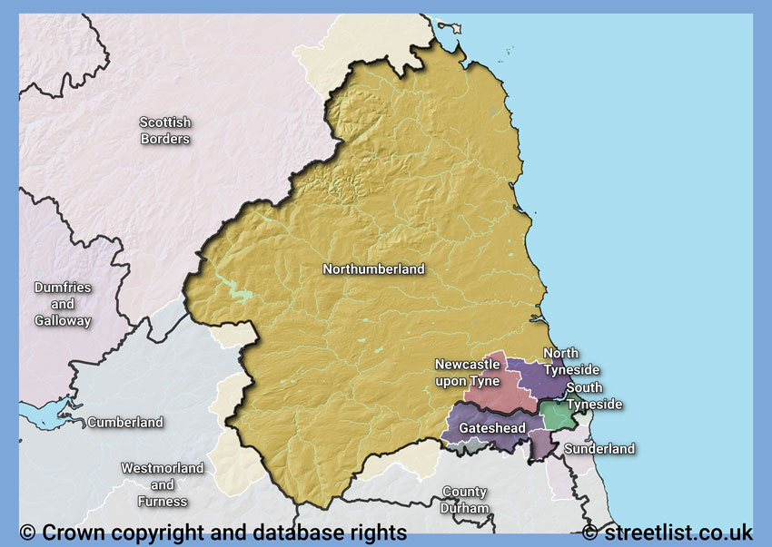 Councils within the NE area