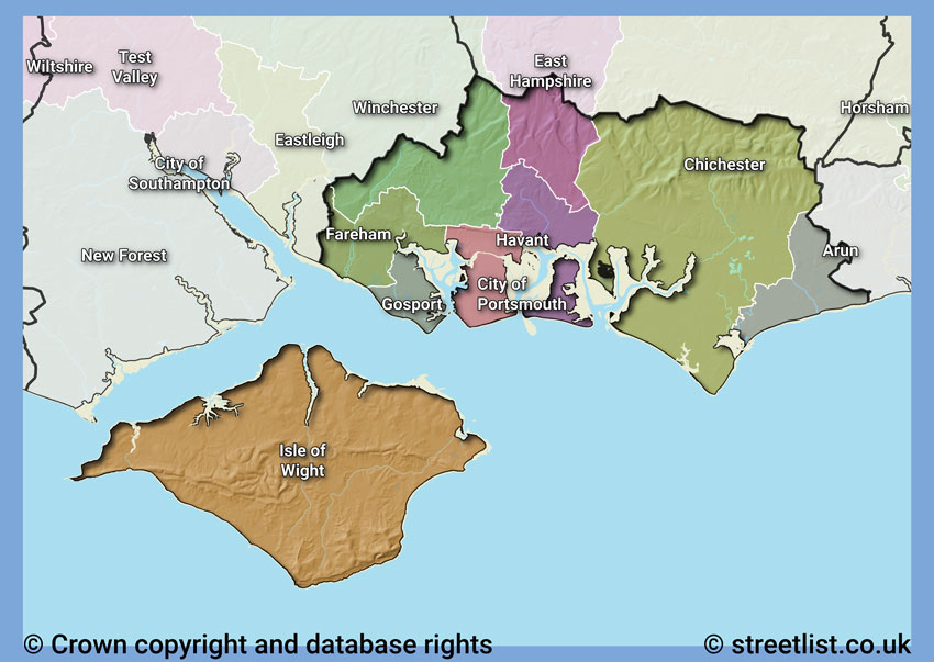 Councils within the PO area