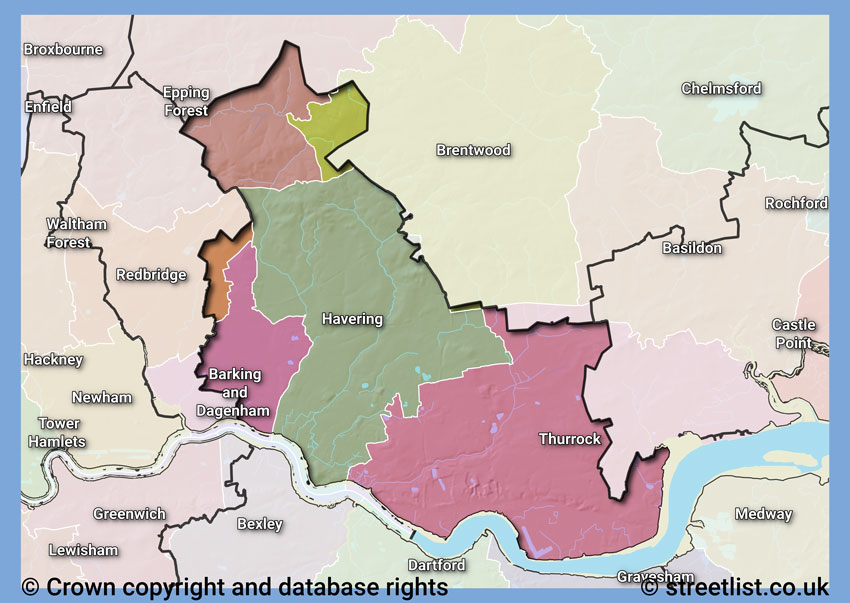 Councils within the RM area