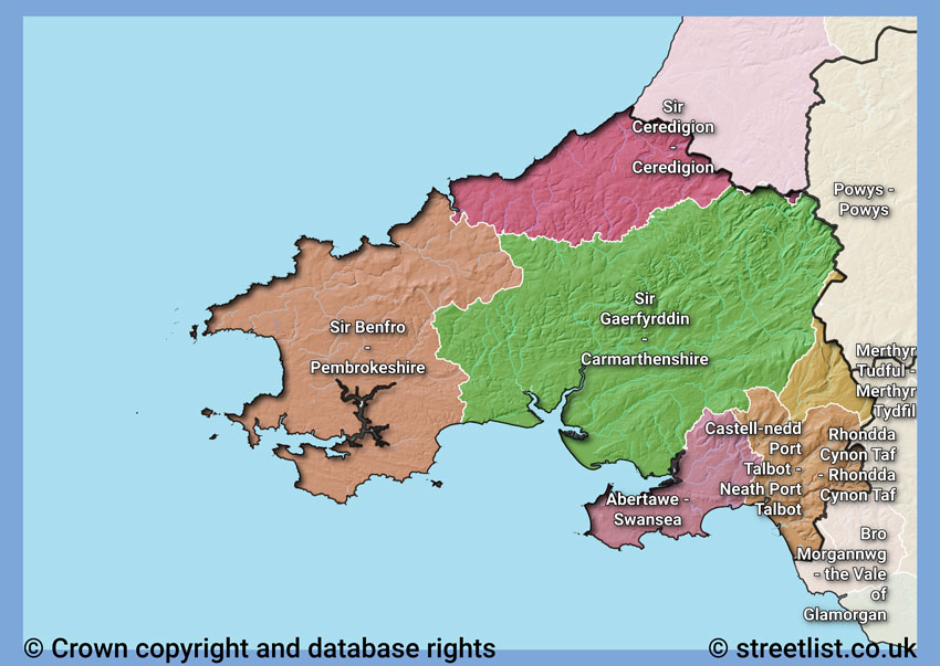 Councils within the SA area