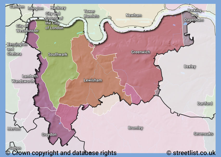 Councils within the SE area