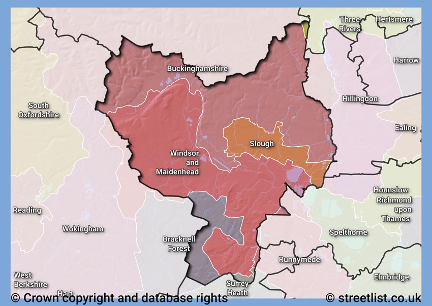 Councils within the SL area