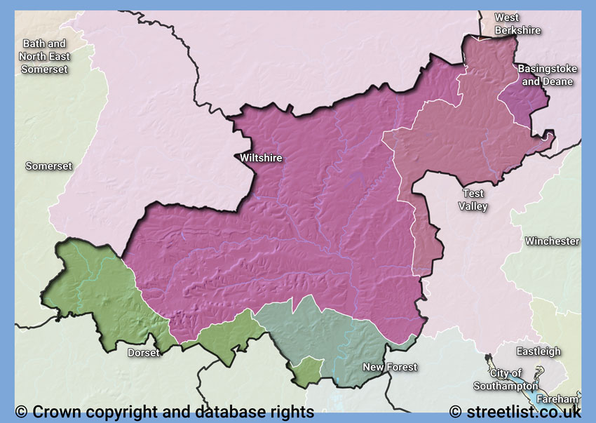 Councils within the SP area