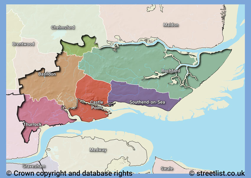 Councils within the SS area