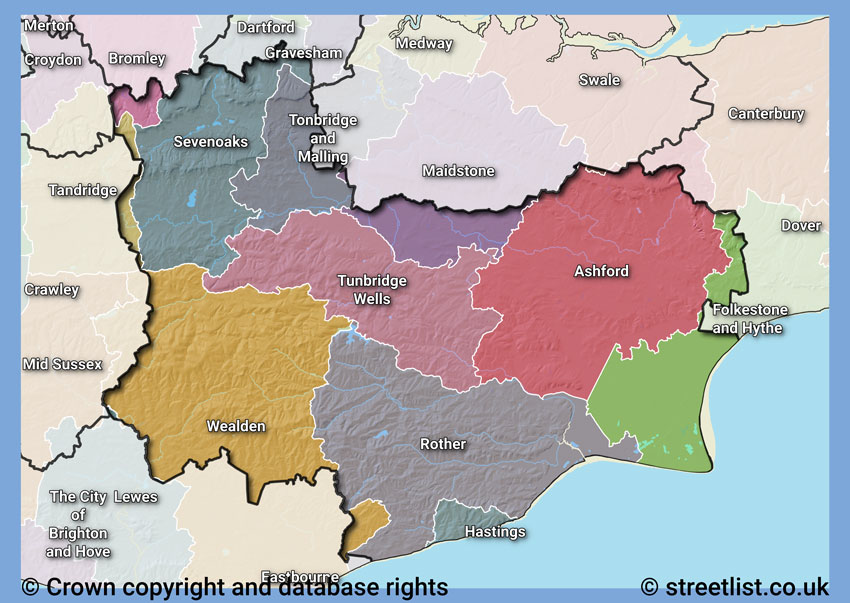 Councils within the TN area