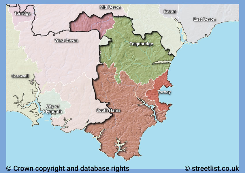 Councils within the TQ area