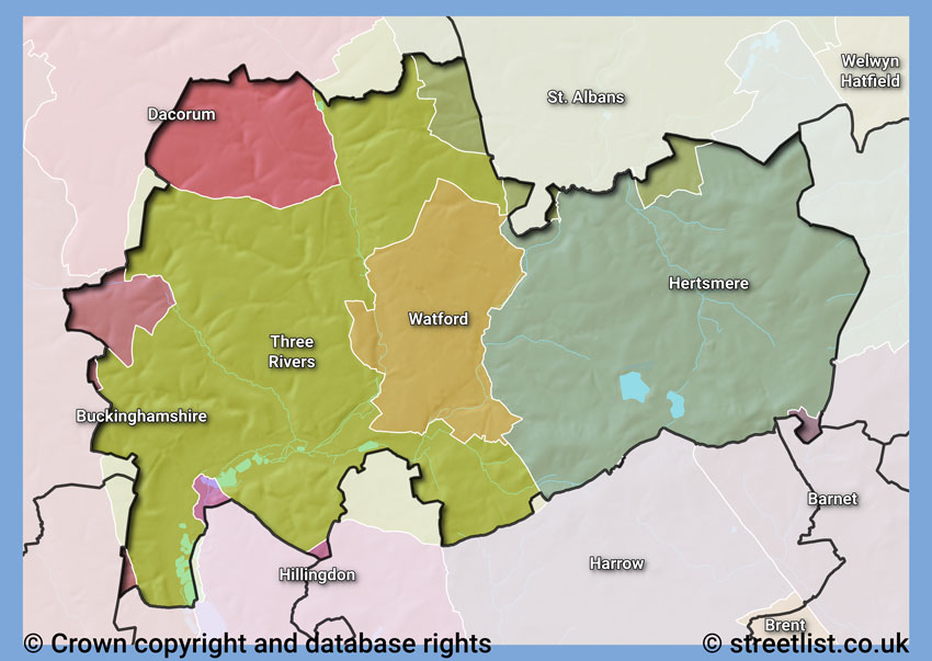 Councils within the WD area