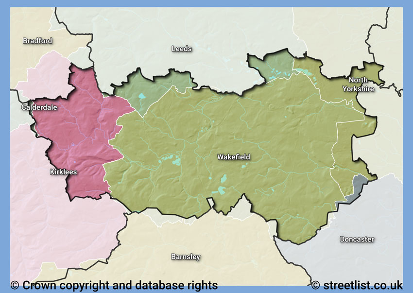 Councils within the WF area