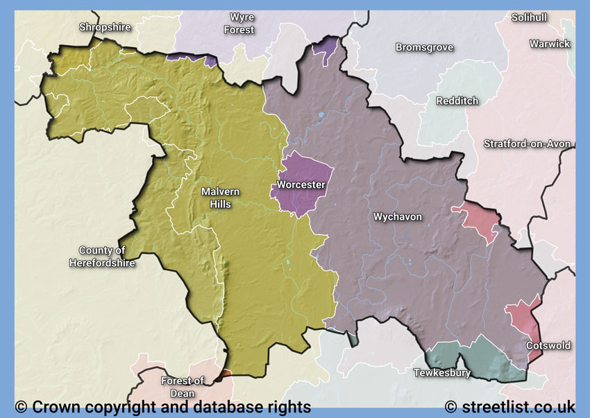 Councils within the WR area