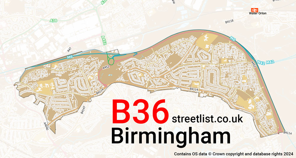 B36 Postcode District