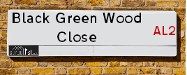 Black Green Wood Close